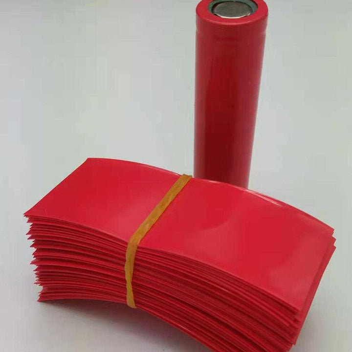 30mm 18650 Lithium Battery Heat Shrink Tube Li-ion Wrap Cover Skin PVC Shrinkable Tubing Film Sleeves Insulation Sheath - MRSLM