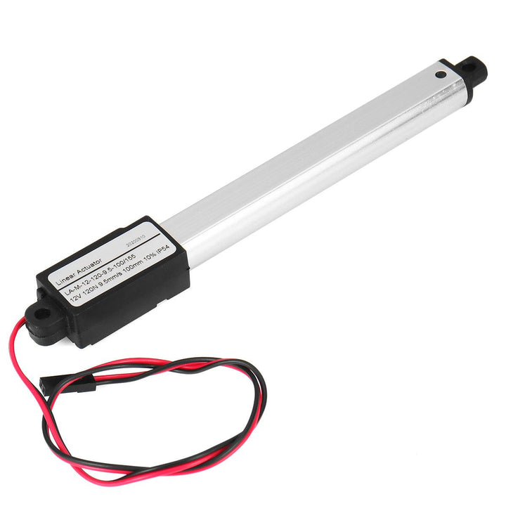 IP54 Linear Actuator 12V DC 100mm Stroke Electric Window Door Opener Linear Motor 30/15/9.5mm/s Speed - MRSLM