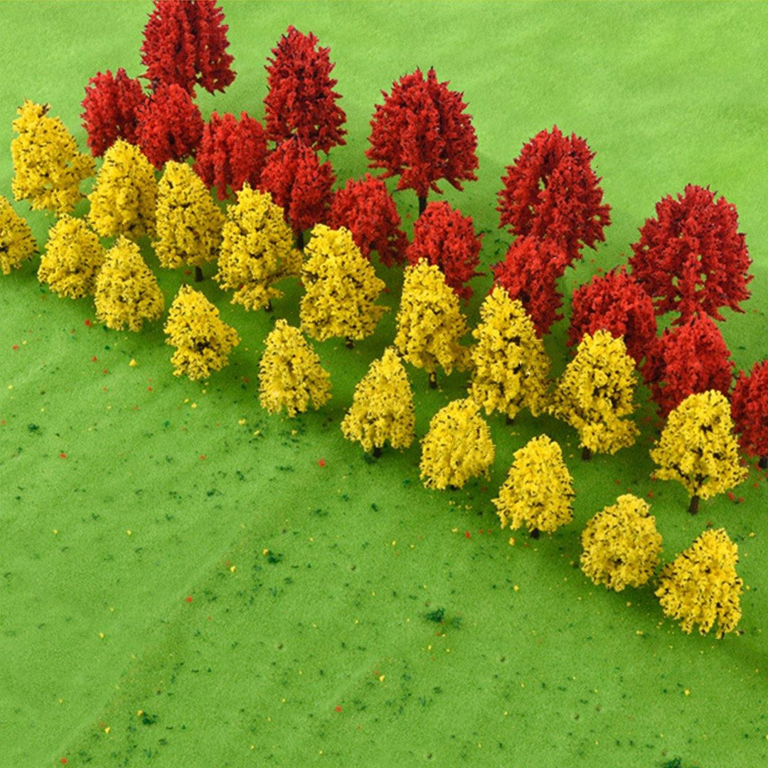 40PCS Tree Model DIY Building Sand Table Landscape Modelling Material - MRSLM