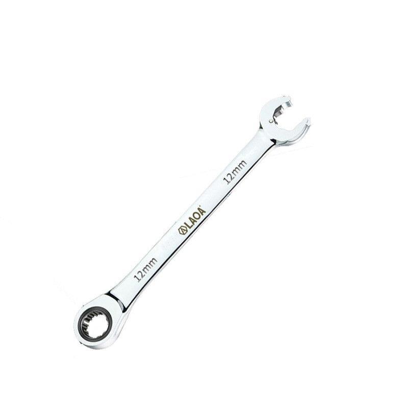 LAOA 8/12/16/18mm Double Ratchet Combination Wrench Combination Torx Wrench Auto Repair Hand Tool - MRSLM