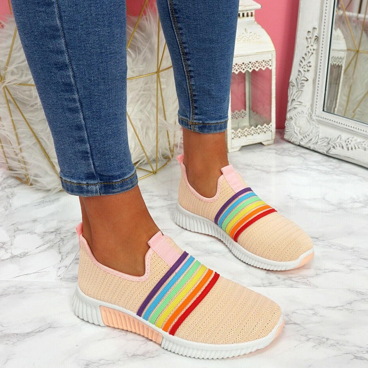 Flying netted rainbow sneakers - MRSLM