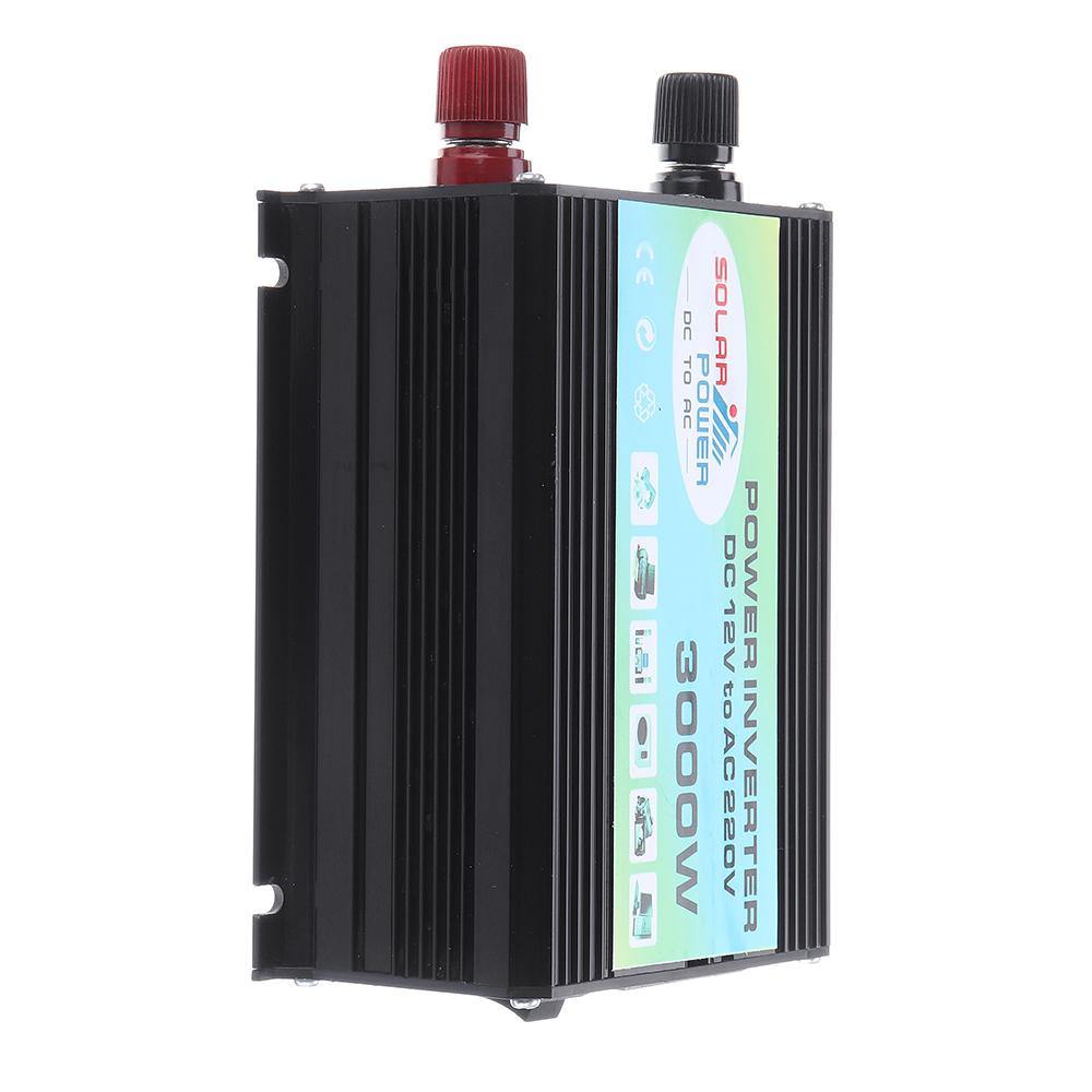 3000W Power Inverter DC 12V to AC 220V Boat Car Inverter USB Charger Converter - MRSLM