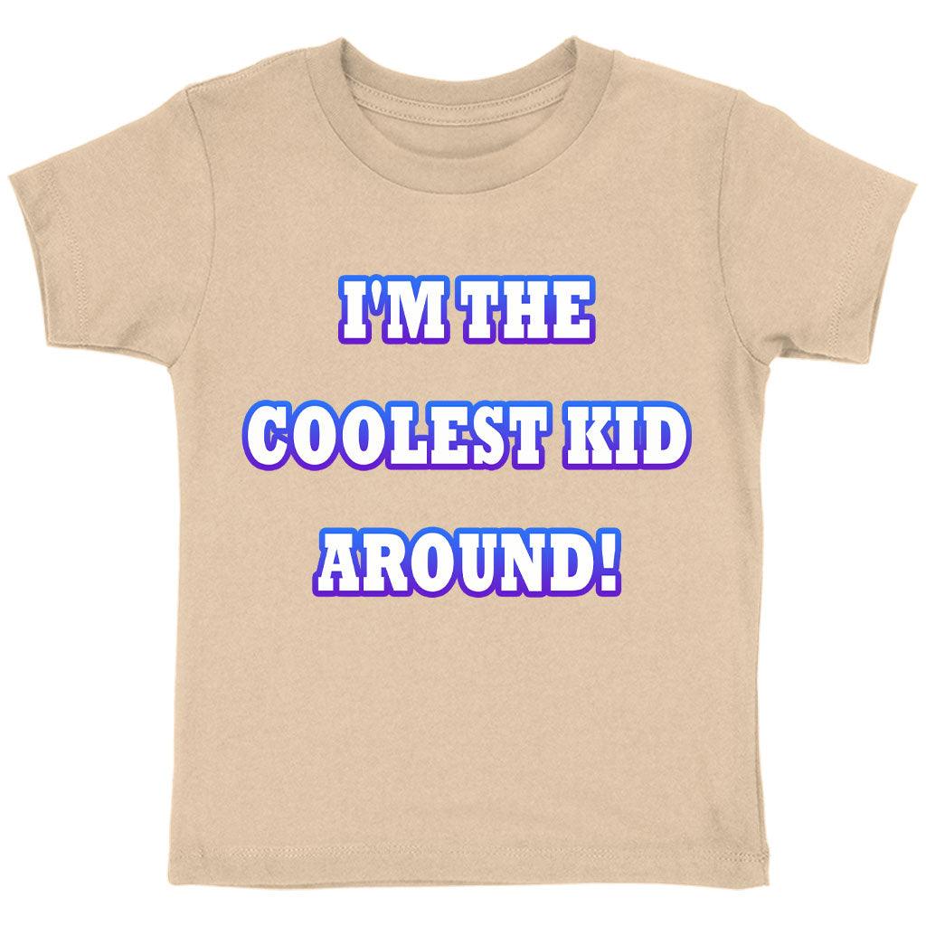 Cool Design Toddler T-Shirt - Quote Kids' T-Shirt - Best Print Tee Shirt for Toddler - MRSLM