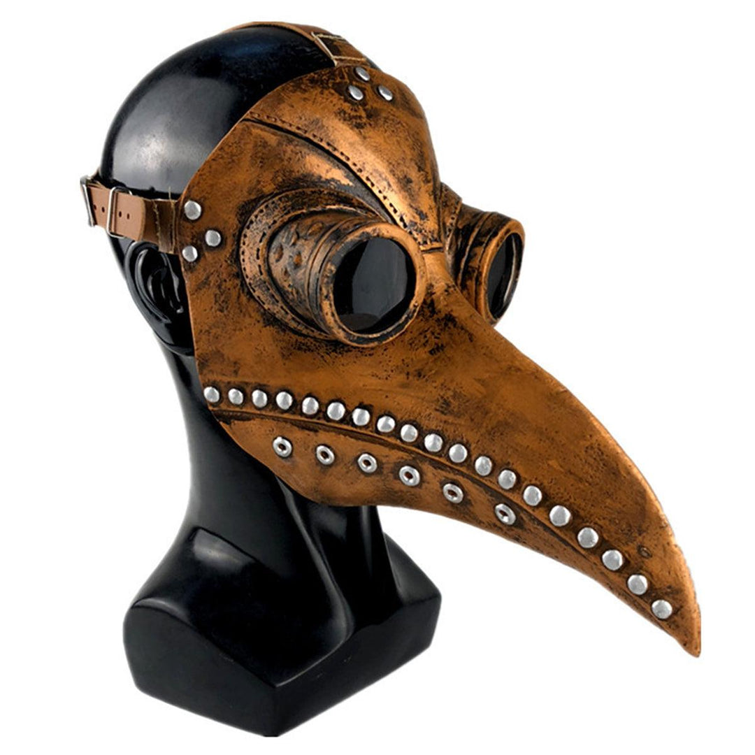 Halloween Cosplay Steampunk Plague Doctor Mask Bird Beak Props Retr Gothic Masks - MRSLM