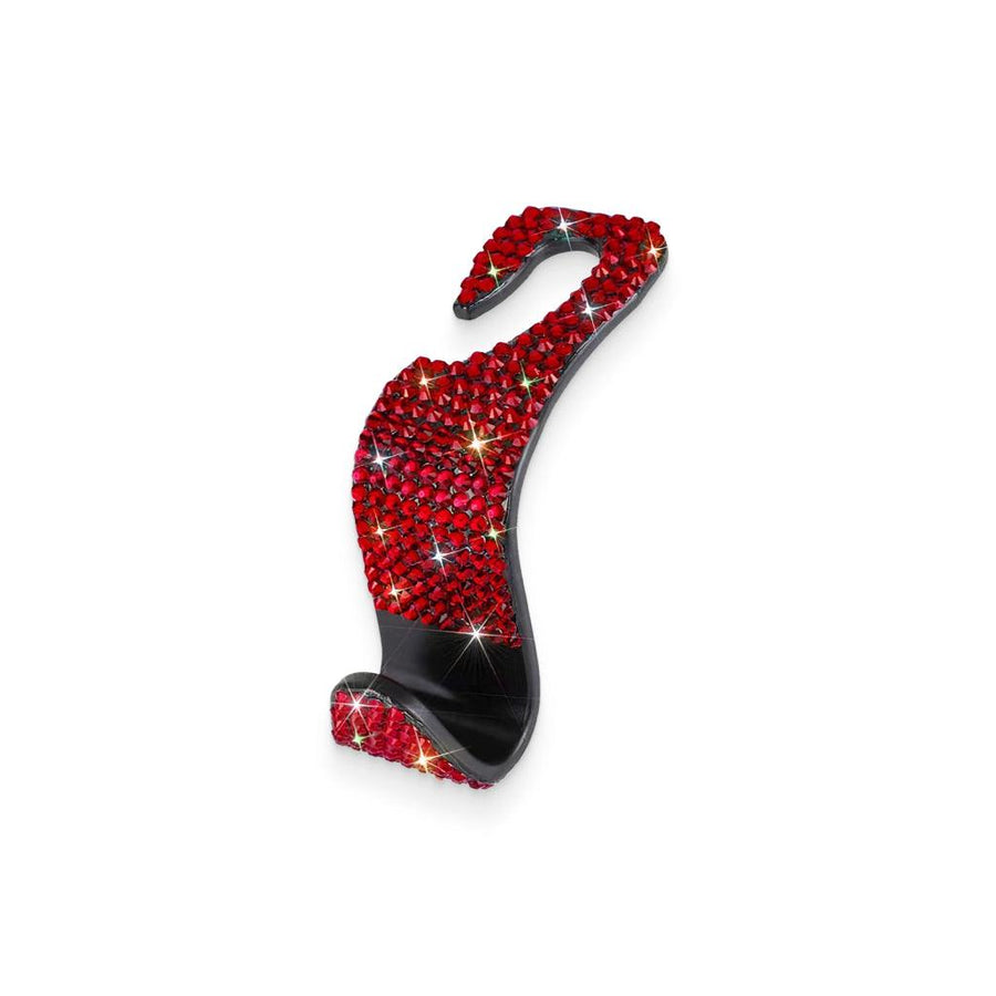 Rhinestone Plastic Car Headrest Bag Hook - MRSLM