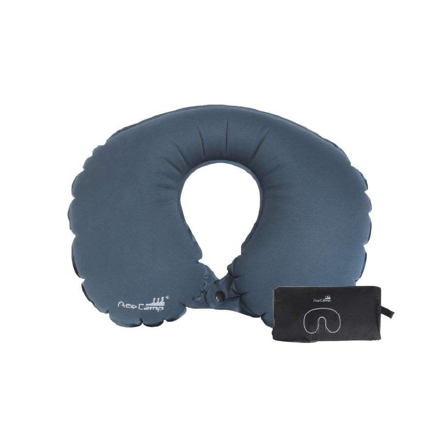 Ace Camp Navy U-Shape Inflatable Air Pillow - MRSLM