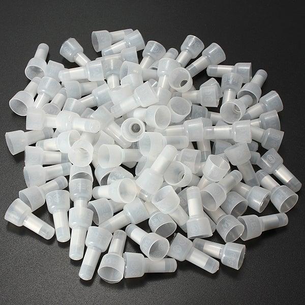 100pcs AWG22-10 Closed End Crimp Caps Splice Wire Terminals Connectors - MRSLM