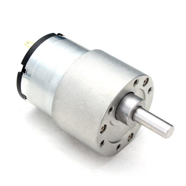 CHIHAI MOTOR 12V DC Metal Gear Reducer Motor GM37-3525 High Torque DC Gear Boxes Motor - MRSLM