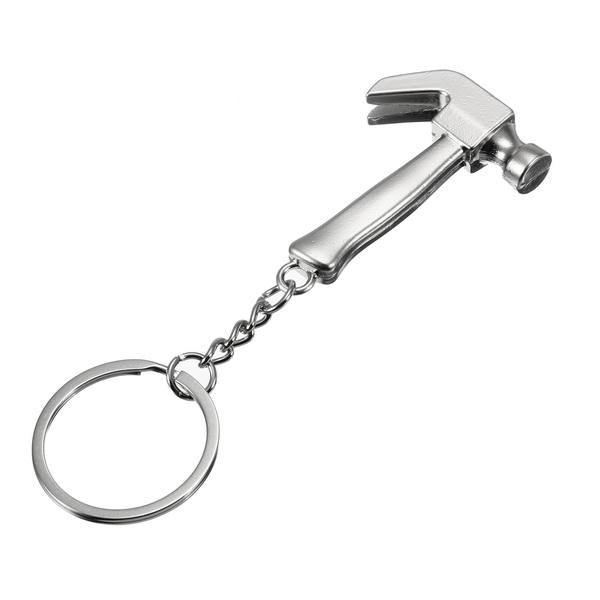 Creative Mini Tool Model Claw Hammer Key Chain Ring - MRSLM