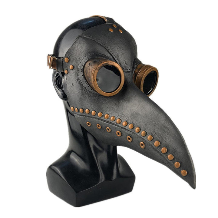 Halloween Cosplay Steampunk Plague Doctor Mask Bird Beak Props Retr Gothic Masks - MRSLM