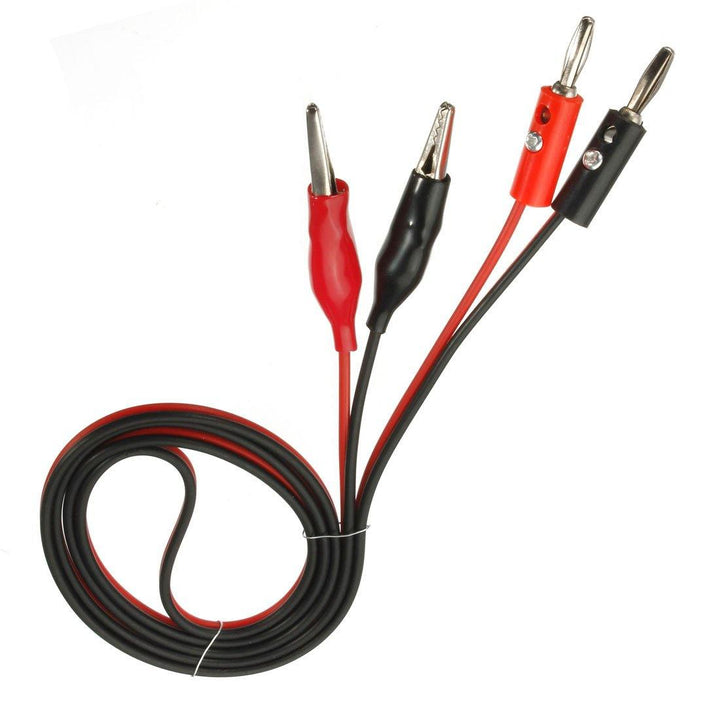 3pcs DANIU Alligator Clip Test Lead Clip To Banana Plug Probe Cable for Multi Meters - MRSLM