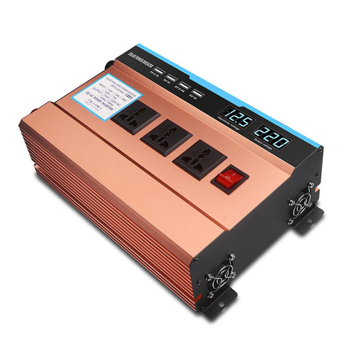 6000W Peak Solar Power Inverter DC 12V/24V To AC 220V Converter - MRSLM