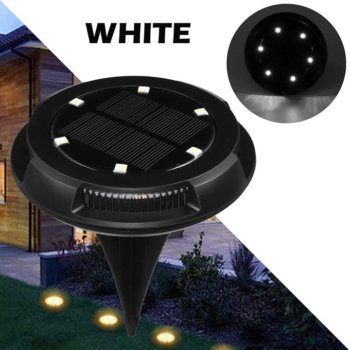 Solar Powered LED Lawn Light IP65 Warm White/White/RGB Outdoor Garden Buried Under Ground Lamp - MRSLM