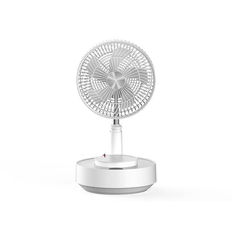 Storage Floor Electric Fan Household Desktop Remote Control Small Rechargeable Large Electric Fan - MRSLM