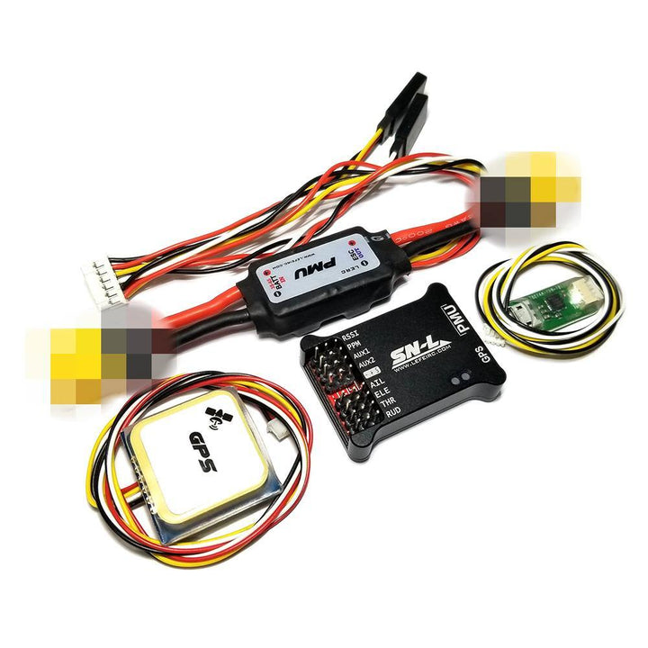 AFPV SN-L Owl FPV Flight Controller HD OSD With PMU M8 GPS Module For RC Airplane Fixed-Wing Model - MRSLM