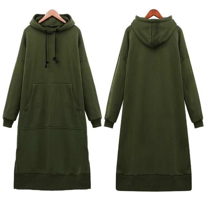 Women's Loose Long Hoodie