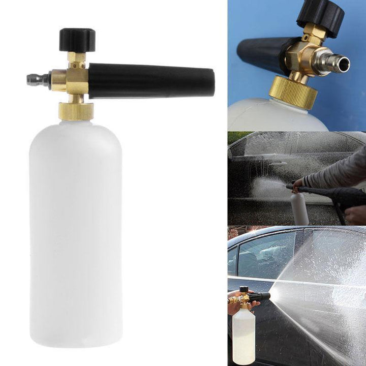 High Pressure Washer Jet 1/4" Snow Foam Lance Cannon Car Clean Washer Bottle - MRSLM
