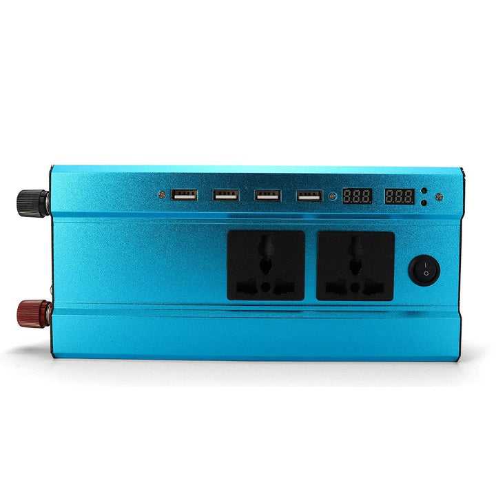 1000W/500W 4USB Interface Solar Power Inverter 12V/24V DC to 220V AC Converter Charger - MRSLM