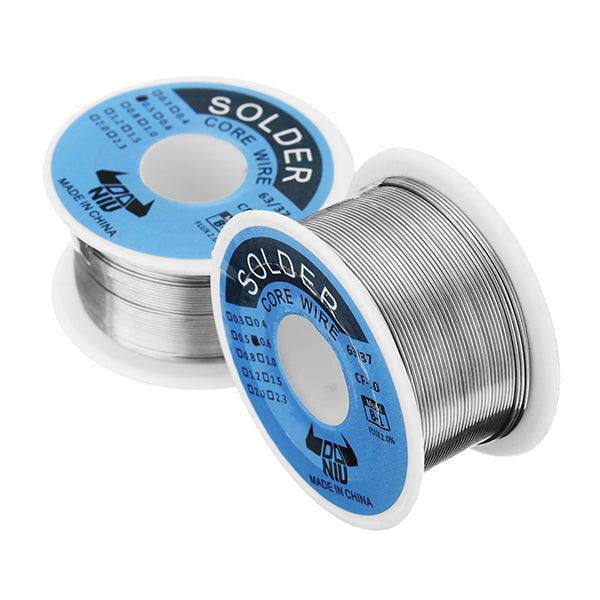 DANIU 100g 63/37 Tin Lead Rosin Core 0.5-2mm 2% Flux Reel Welding Line Solder Wire - MRSLM