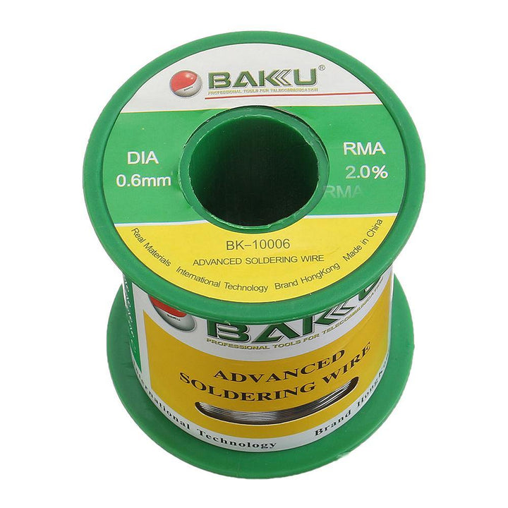 BAKU Solder Wire Lead Free Rosin Core Tin Silver Copper Solder Welding Wire Flux Roll 0.2mm/0.3mm/0.4mm/0.5mm/0.6mm - MRSLM