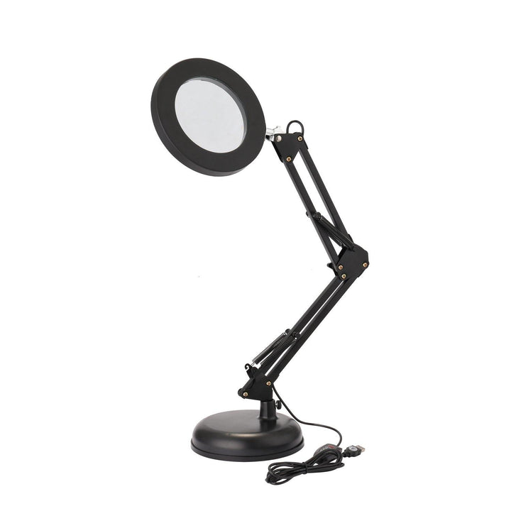 Magnifier Lamp Desktop LED Magnifier Lamp Nail Salon 5X Magnifying Lamp Eyeliner Manicure Tattoo Beauty Light Tattoo Accessories - MRSLM