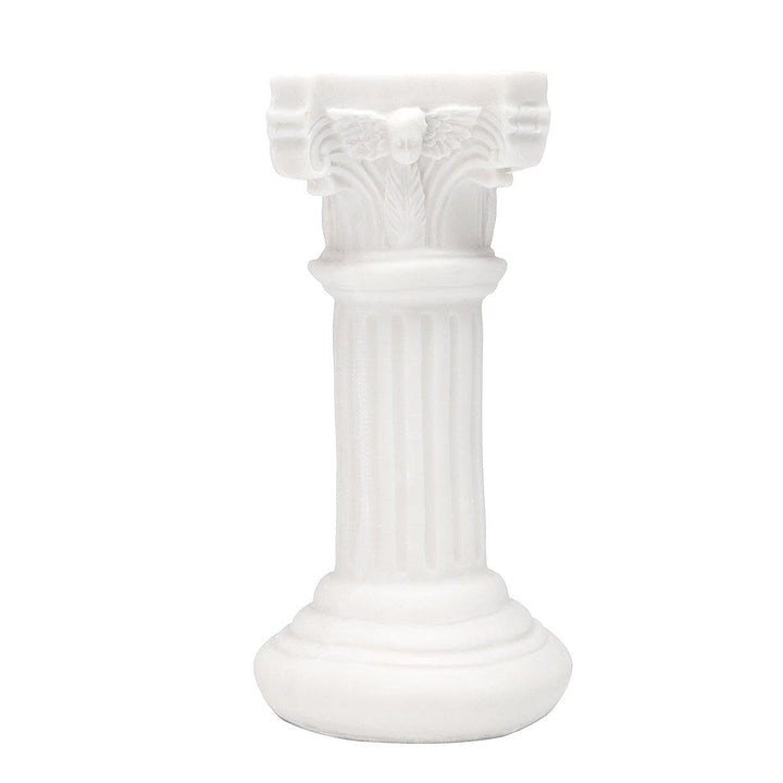 Roman Pillar Greek Column Resin Figurine Base Wedding Table Sand Game Decor Supplies - MRSLM