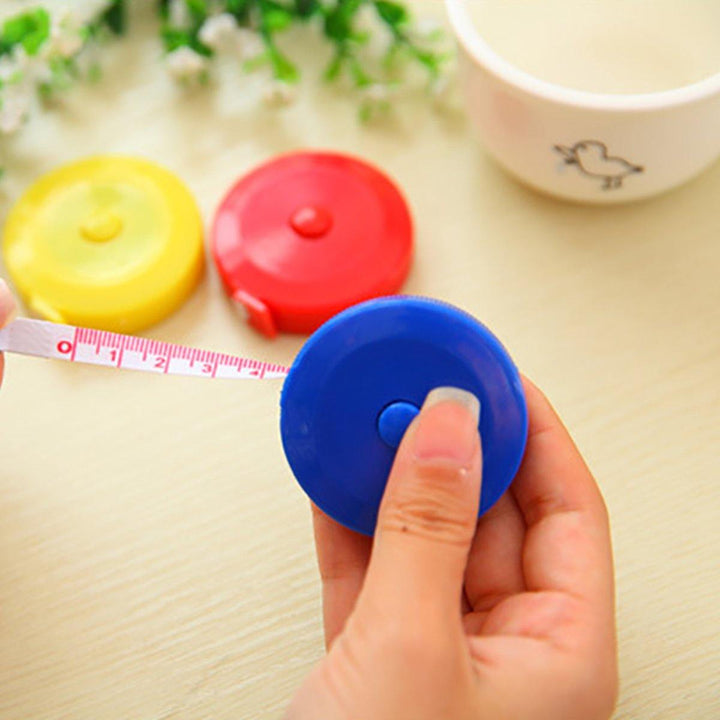 Portable 1.5M Auto Mini Retractable Ruler Measure Tape Sewing Cloth Tailor Body - MRSLM