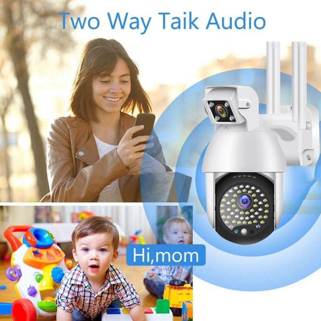 24 LED WIFI IP Camera HD 1080P Wireless Dome Speed Camera IP66 Waterproof Night Vision Camera - MRSLM