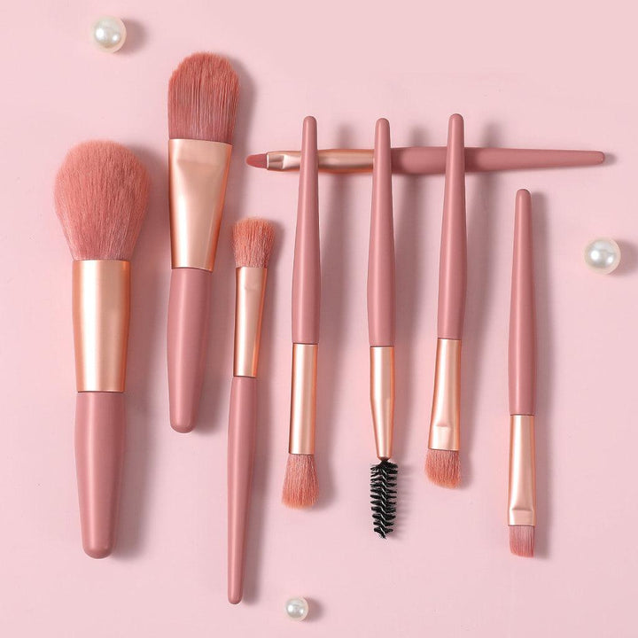 Mini Makeup Brush Set 8 pcs - MRSLM