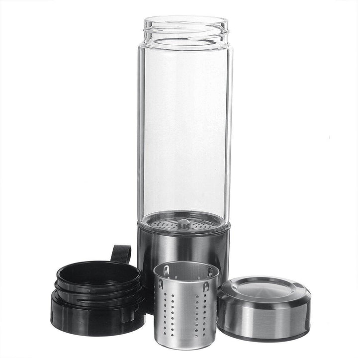 500mL Portable Hydrogen-rich Water Maker Cup Bottle Ionizer Generator Bottle - MRSLM