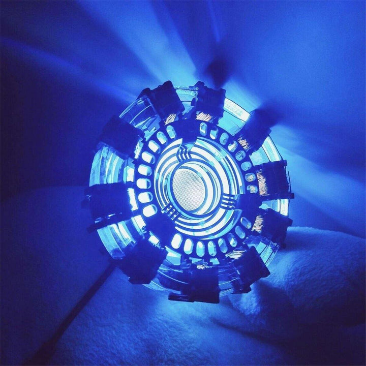 MK1 Acrylic Remote Ver. Tony DIY Arc Reactor Lamp Kit Remote Control Illuminant LED Flash Light Heart Set - MRSLM