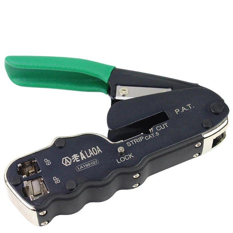 LAOA LA195107/LA195103 Portable Multifunctional 6P/ 8P Network Crimping Pliers Cable Wire Stripper - MRSLM