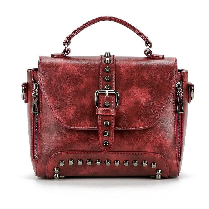 Studded bag female bag messenger bag - MRSLM