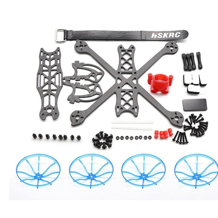 HSKRC Turtle 149 149mm 3 Inch Frame Kit w/ Propeller Protective Guard for Whoop RC Drone FPV Racing - MRSLM