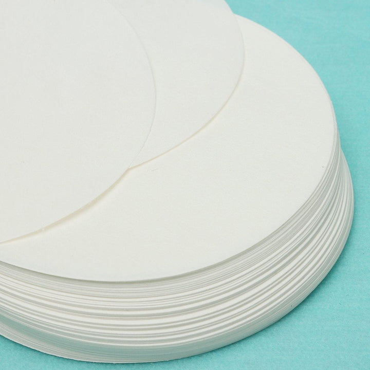 100Pcs/Set 7/9/11/15/18cm Qualitative Filter Paper Circular Funnel Filter Sheet Medium Speed 15-20um - MRSLM