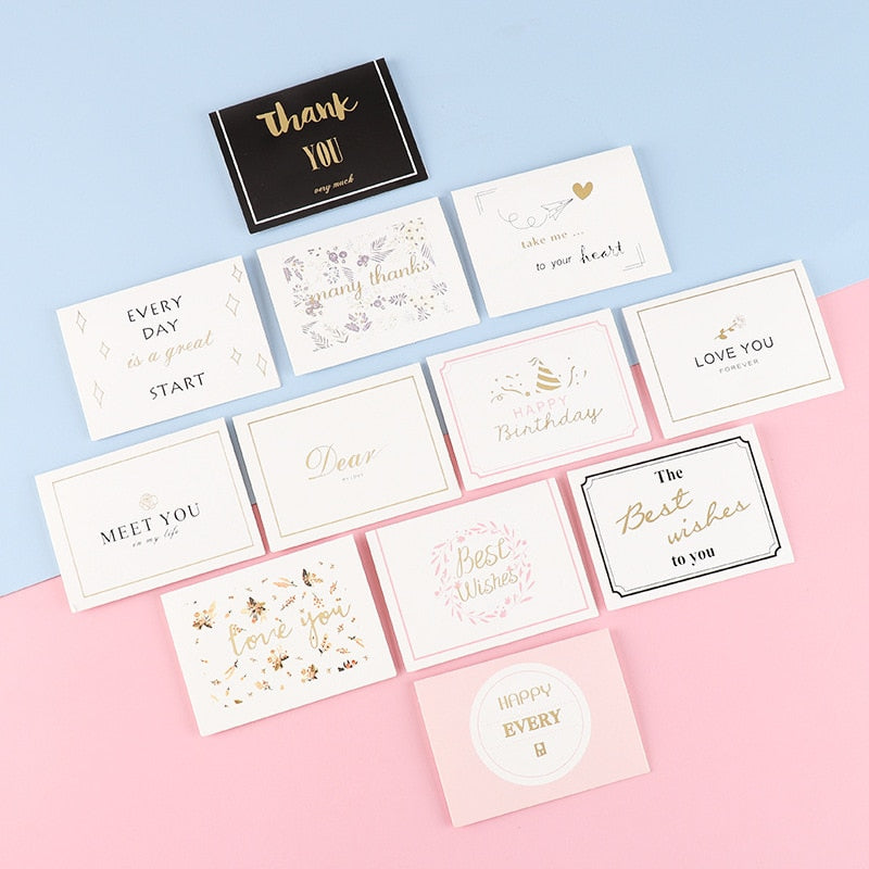 Set of 50 Thank You Cards