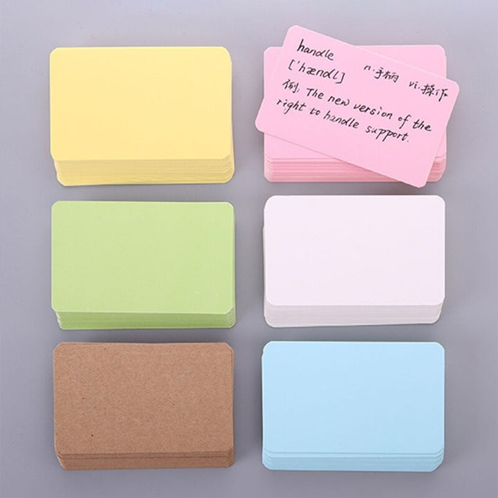 Set of 100 Paper Message Cards