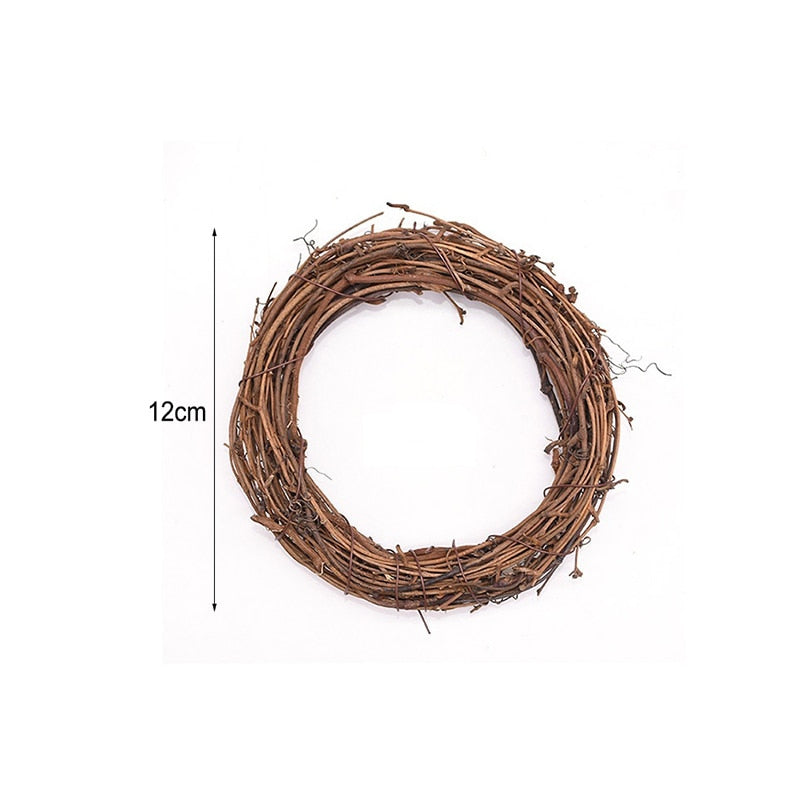 Natural Rattan Wreath for Wedding Decor