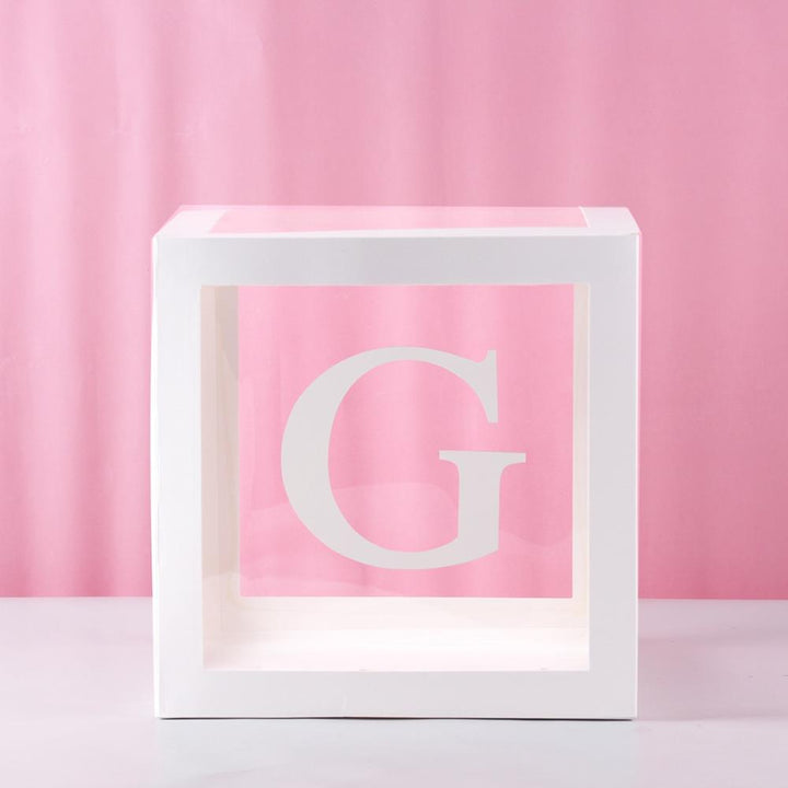 Alphabet Letters Box for Wedding Decoration