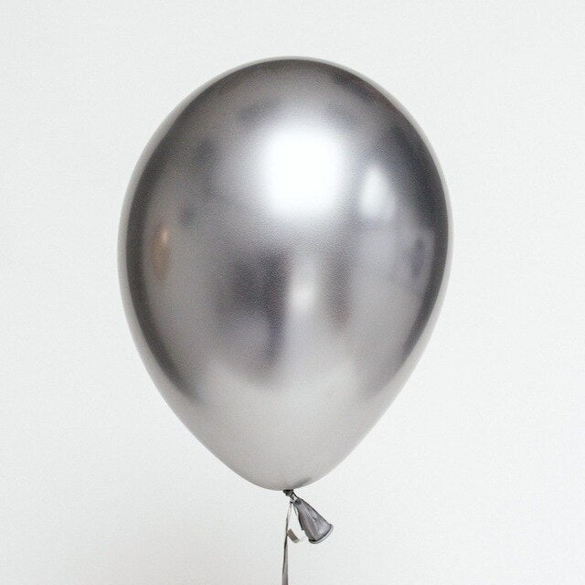 Metallic Latex Ballon Set 10 Pcs