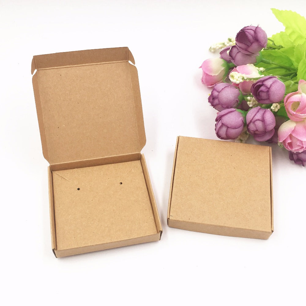 50 pcs/ Set Jewelry Paper Box