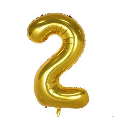 Number Shaped Foil Balloons for Birthday Party