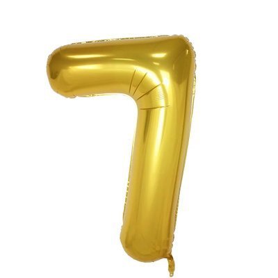 Number Shaped Foil Balloons for Birthday Party