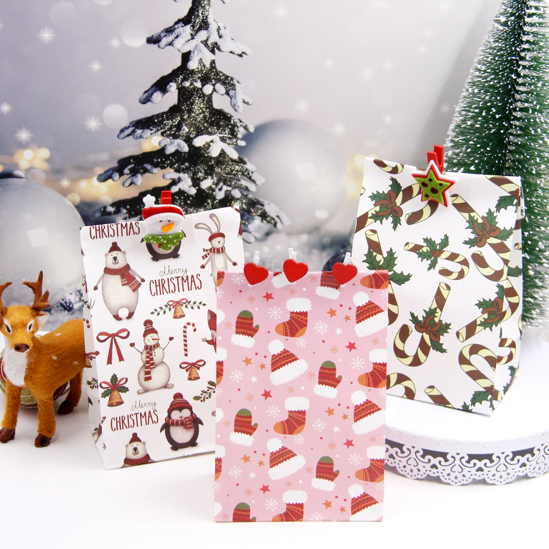 Snowflakes Christmas Gift Box 6 Pcs Set