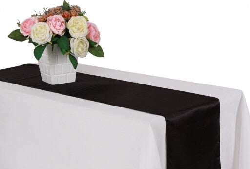 Satin Table Runners for Party Decoration