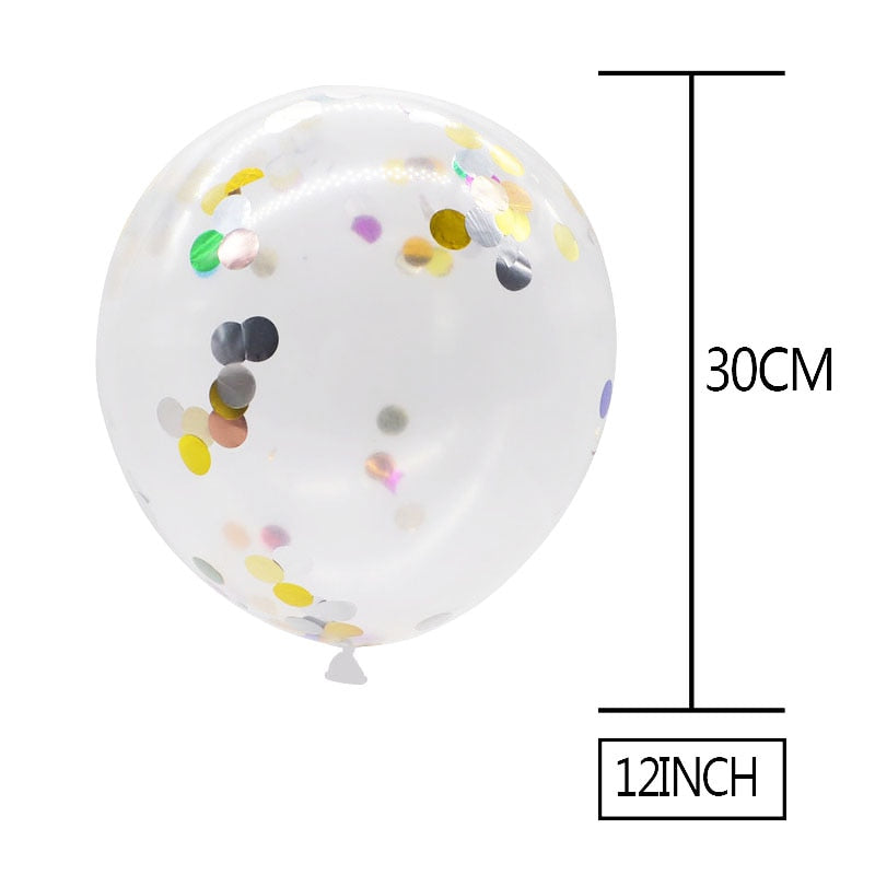 Confetti Balloons for Party Decoration 5 pcs/Set