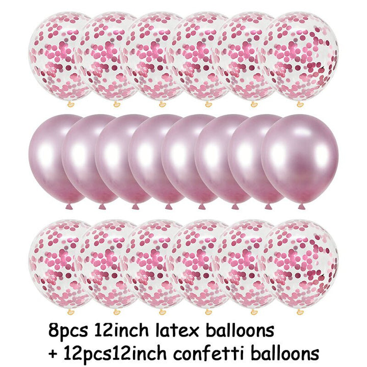 Confetti Balloons for Party Decoration 5 pcs/Set