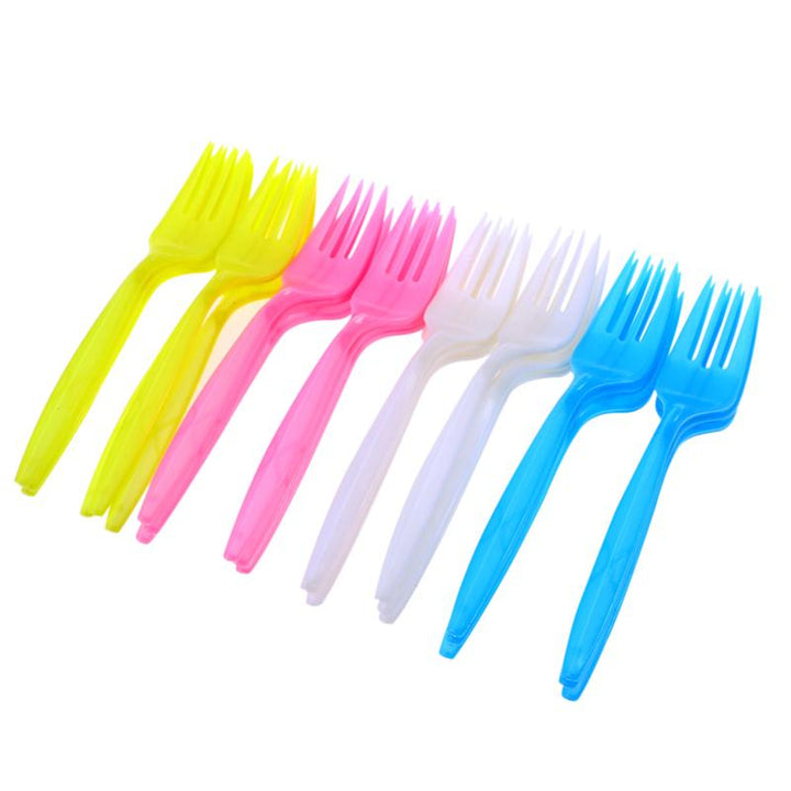 Disposable Plastic Cutlery 24 pcs Set