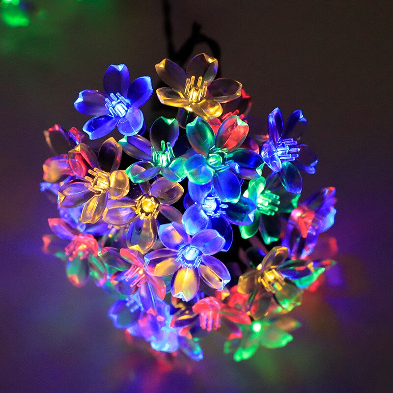 Battery Powered Cherry Blossom Flowers LED String