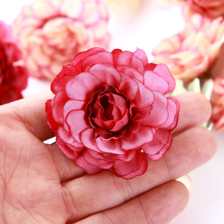 Small Artificial Flowers for Party 10 Pcs Set